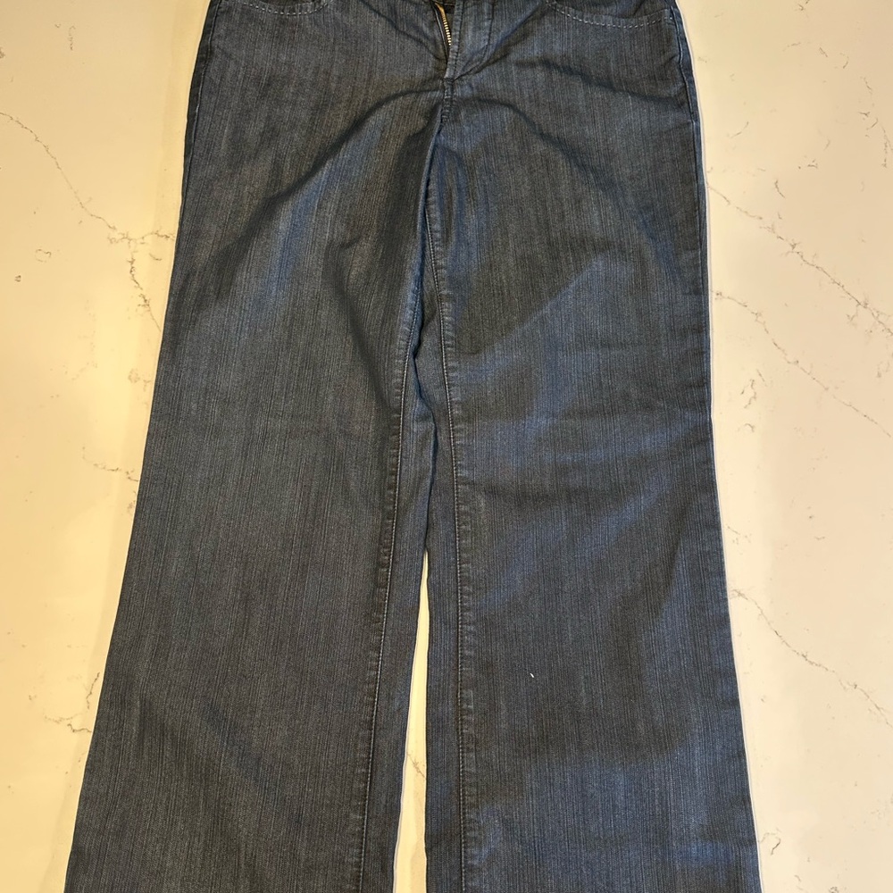 Jag Jeans Blue Flare Wide Leg Denim